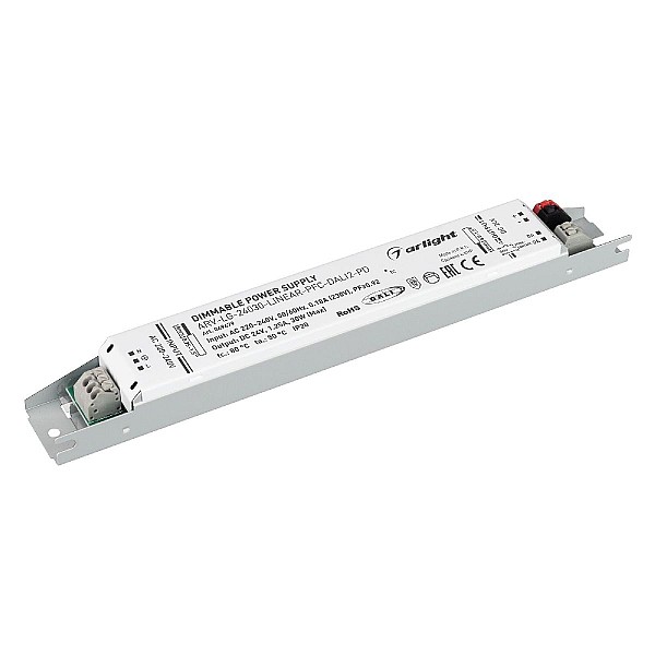 Блок питания Arlight ARV-LG-24030-LINEAR-PFC-DALI2-PD (24V, 1.25A, 30W) 049479