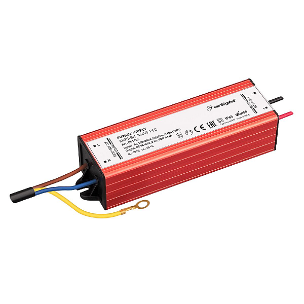 Блок питания Arlight ARPJ-SN-84600-PFC (50W, 54-84V, 600mA, IP65) 041906