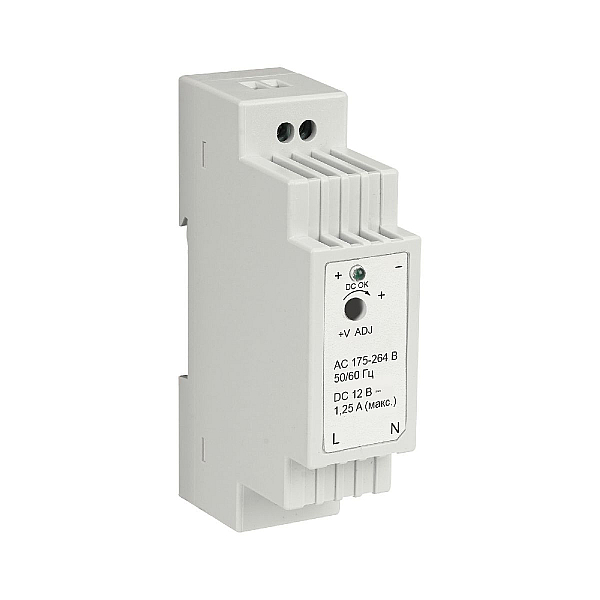 Блок питания Apeyron 15Вт DC12В 1.25А IP20 03-160