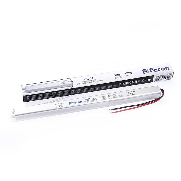 Блок питания Feron LB001 12V 48W IP20 4A 41344