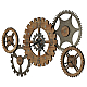 Настенные часы Howard Miller Cogwheel iii 625-727