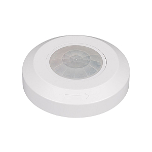 Датчик движения Arlight PRIME-PIR-SURFACE-R76-100W (белый, 230V, 0.87A, SLIM) (IP20 Пластик) 031845(2)