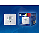 Датчик движения Uniel USN-13-360R-1200W-3LUX-12M-0,6-1,5m/s-WH 06565