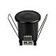 Инфракрасный датчик движения Arlight NAVE-PIR-BUILT-R50-400W-BK (230V, 1.7A, MINI, IP20) (Пластик) 054730(1)