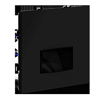 Датчик движения встраиваемый VOLTUM S70 VLS070508 (черный матовый)