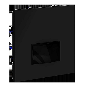 Датчик движения встраиваемый VOLTUM S70 VLS070508 (черный матовый)