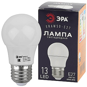 Лампа светодиодная Эра E27 3W 3000K ERAW50-E27 Б0049582