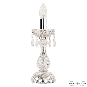 Настольная лампа Bohemia Ivele Crystal 104L/1-27 Ni
