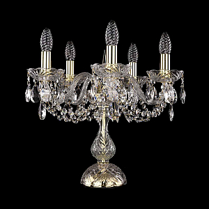 Настольная лампа Bohemia Ivele Crystal 1402L/5/141-39 G