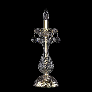 Настольная лампа Bohemia Ivele Crystal 1409L/1-35 G