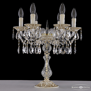Настольная лампа Bohemia Ivele Crystal AL16313L8/6/141-44 WMG