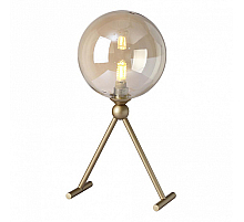 Настольная лампа Crystal Lux Francisca LG1 Gold/Cognac