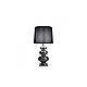 Настольная лампа Lumina Deco Briston LDT 303 CHR+BK