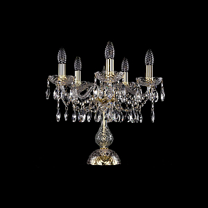 Настольная лампа Bohemia Ivele Crystal 1413L/5/141-39 G
