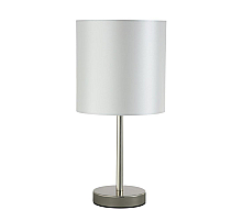 Настольная лампа Crystal Lux Sergio LG1 Nickel