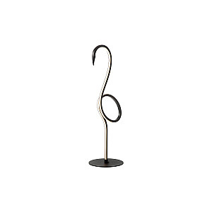 Настольная лампа Elstead FLAMINGO-TL-BLK