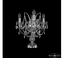 Настольная лампа Bohemia Ivele Crystal 1411L/3/141-39 Ni