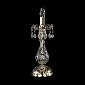 Настольная лампа Bohemia Ivele Crystal 1410L/1-35 G V0300