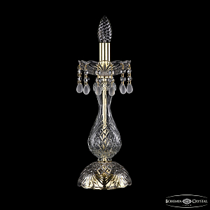 Настольная лампа Bohemia Ivele Crystal 1410L/1-35 G V0300