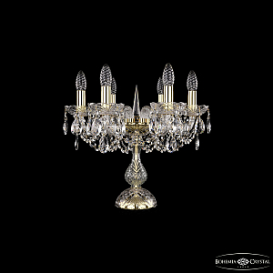 Настольная лампа Bohemia Ivele Crystal 1402L/6/141-39 G
