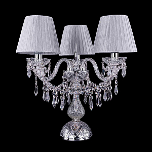 Настольная лампа Bohemia Ivele Crystal 1403L/3/141-39 Ni SH6-160