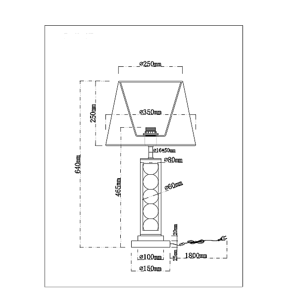 Настольная лампа Arte Lamp JESSICA A4062LT-1PB