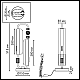 Настольная лампа Odeon Light Lion Modern 5467/10TL