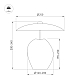 Светильник Arlight SP-UMANI-TAB-S25x34-6W Warm2700 (BK, 90 deg, 230V) (IP20, Натуральный камень) 061711