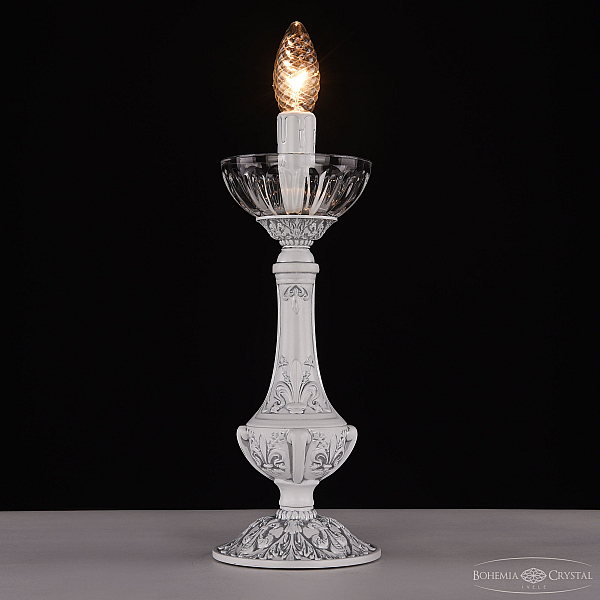 Настольная лампа Bohemia Ivele Crystal AL78100L/12 WMN P Clear/M-1H