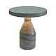 Настольная лампа Arlight SP-CROOD-TAB-R22.5x24-7W Warm3200-MIX (SG-GN, 140 deg, 230V) (IP20, Мрамор) 061769