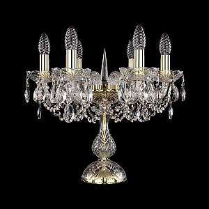 Настольная лампа Bohemia Ivele Crystal 1402L/6/141-39 G