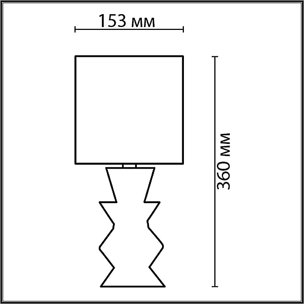 Настольная лампа Lumion Moderni 8133/1T