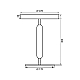 Светильник Arlight SP-ALYSS-TAB-R22.5x30-5W Warm3200-MIX (BG-BG, 110 deg, 230V) (IP20, Мрамор) 061706