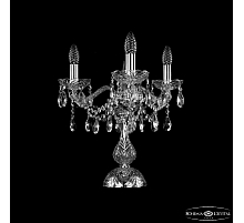Настольная лампа Bohemia Ivele Crystal 1413L/3/141-39 Ni