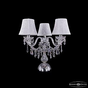 Настольная лампа Bohemia Ivele Crystal 1403L/3/141-39 Ni SH41-160