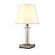 Настольная лампа Crystal Lux Nicolas LG1 Nickel/White