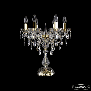 Настольная лампа Bohemia Ivele Crystal 1415L/6/141-47 G