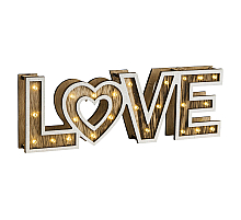 Настольная лампа декоративная Globo Love 29976