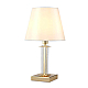 Настольная лампа Crystal Lux Nicolas LG1 Gold/White