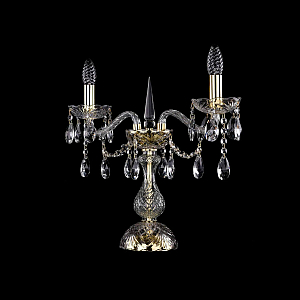 Настольная лампа Bohemia Ivele Crystal 1413L/2/141-39 G