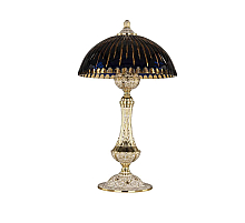 Настольная лампа Bohemia Ivele Crystal Florence 71100L/25 GW Amber-Blue/H-1K