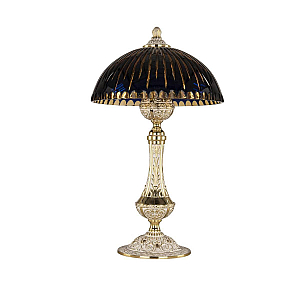 Настольная лампа Bohemia Ivele Crystal Florence 71100L/25 GW Amber-Blue/H-1K