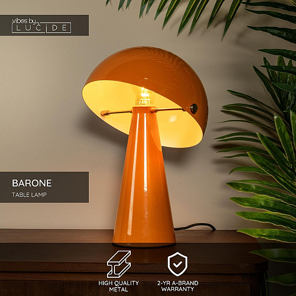 Настольная лампа Lucide Barone 65502/33/53