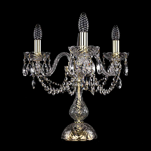 Настольная лампа Bohemia Ivele Crystal 1402L/3/141-39 G