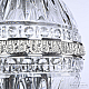 Настольная лампа Bohemia Ivele Crystal 5680L/18 Ni Clear/M-1G