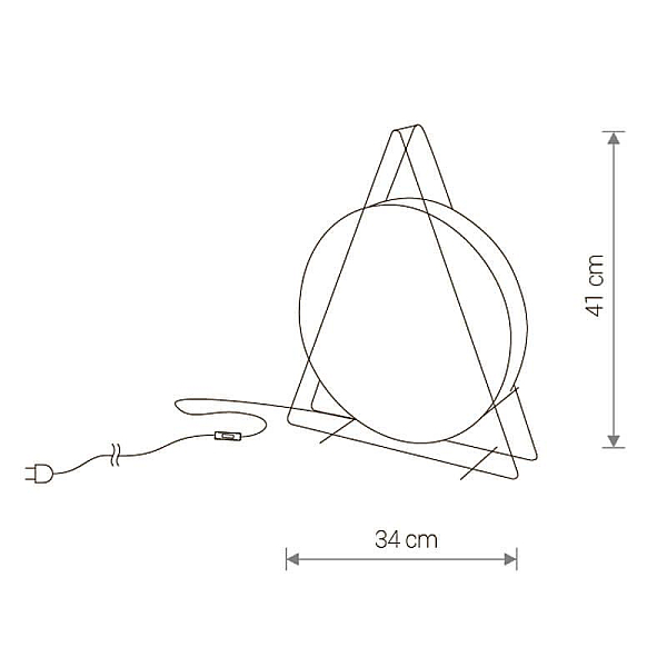 Настольная лампа Nowodvorski Wheel 9032