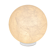 Настольная лампа Arlight SP-SILKA-TAB-R350-11W Warm2700 (WH, 330 deg, TOUCH-DIM) (IP20, Натуральный шелк) 056889