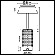 Настольная лампа беспроводная Odeon Light Lulu L-Vision 5454/8TLA