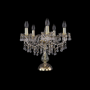 Настольная лампа Bohemia Ivele Crystal 1410L/5/141-39 G V0300