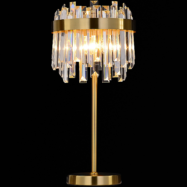 Настольная лампа ILLUMICO IL5189-3TLS-29 BRASS MIRAGE
